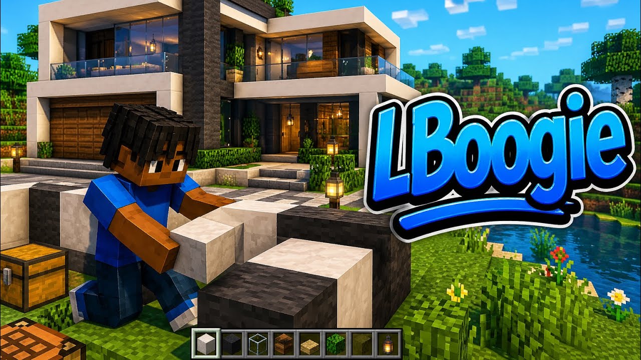 How To Build A Medium Modern House|Tutorial