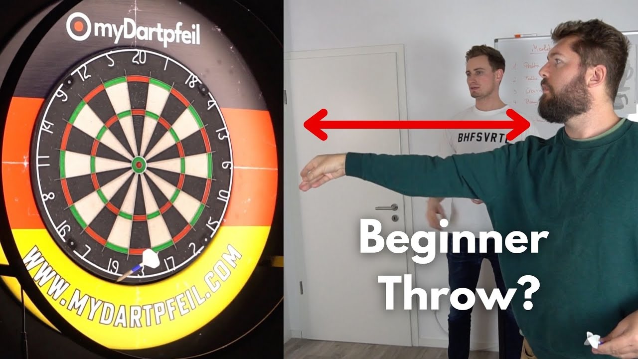 Wie werfe ich als Anfänger beim Darts? | Tipps und Tricks | myDartpfeilTV