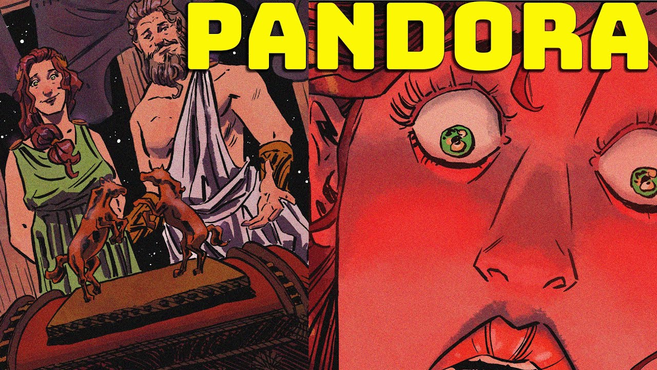 Il Vaso di Pandora: La Prima Donna -  Versione Animata - Mitologia Greca