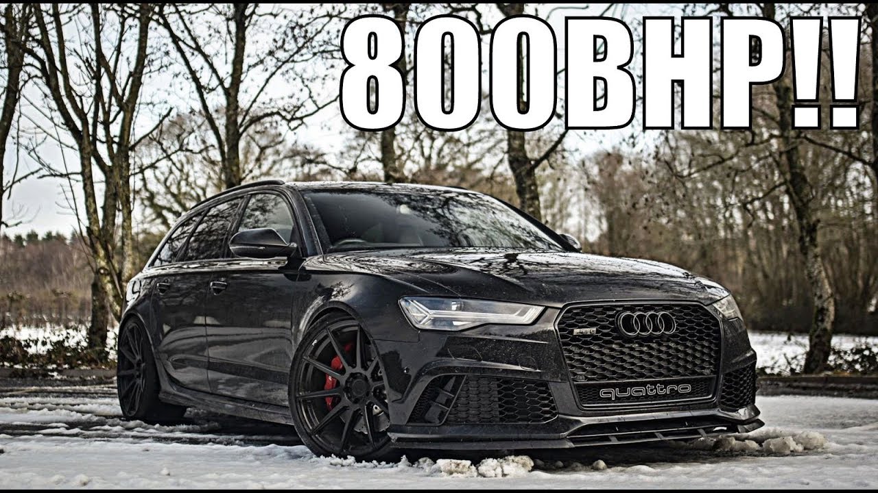 800BHP Audi RS6 TEST DRIVE!!