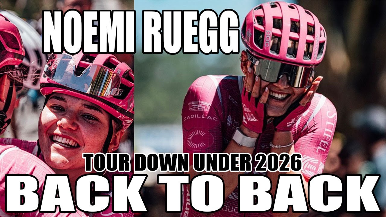 Tour Down Under - Noemi Ruegg - Out numbered but not out gunned @noemiruegg3393 