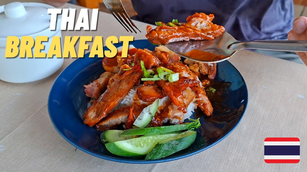What Do Thai People Eat for Breakfast? | Thai Street Food EP.1