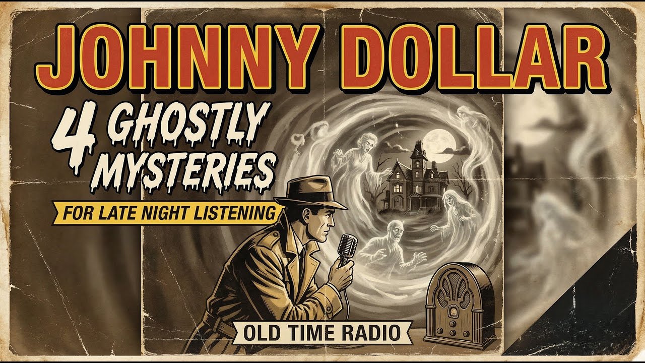 Johnny Dollar: The 4 Ghostly Mysteries for Late Night Listening | Old Time Radio