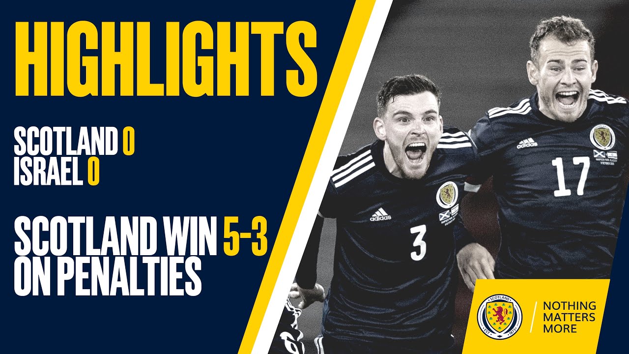 HIGHLIGHTS | Scotland 0-0 Israel | Scotland Win 5-3 On Penalties | UEFA EURO 2020 Play-Off Semi