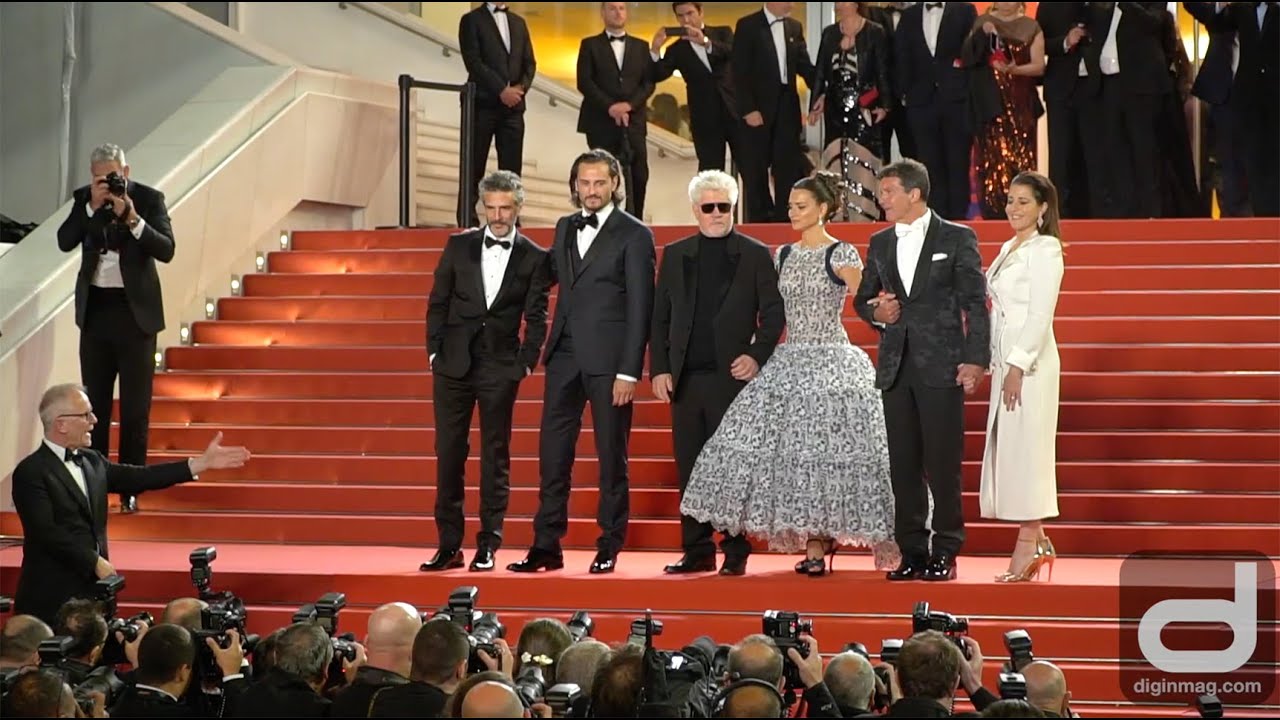 PAIN AND GLORY 72nd Cannes Film Festival Gala Best Actor Winner Antonio Banderas & Penelope Cruz