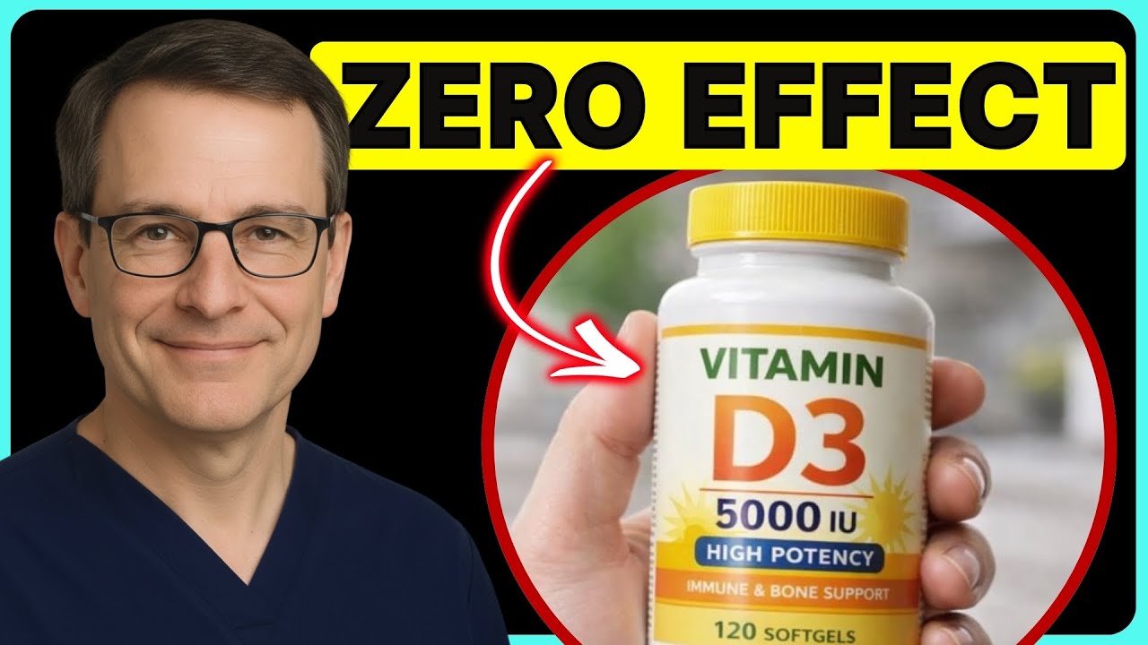 SENIORS, You're Taking Vitamin D the WRONG Way! (Doctor Explains Why)