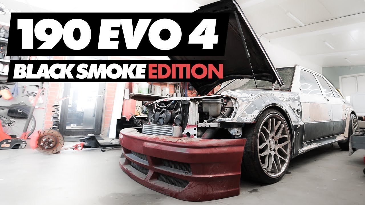 HARVINAINEN Mercedes 190 EVO 4 Black Smoke Edition Bodykit | 44-2024