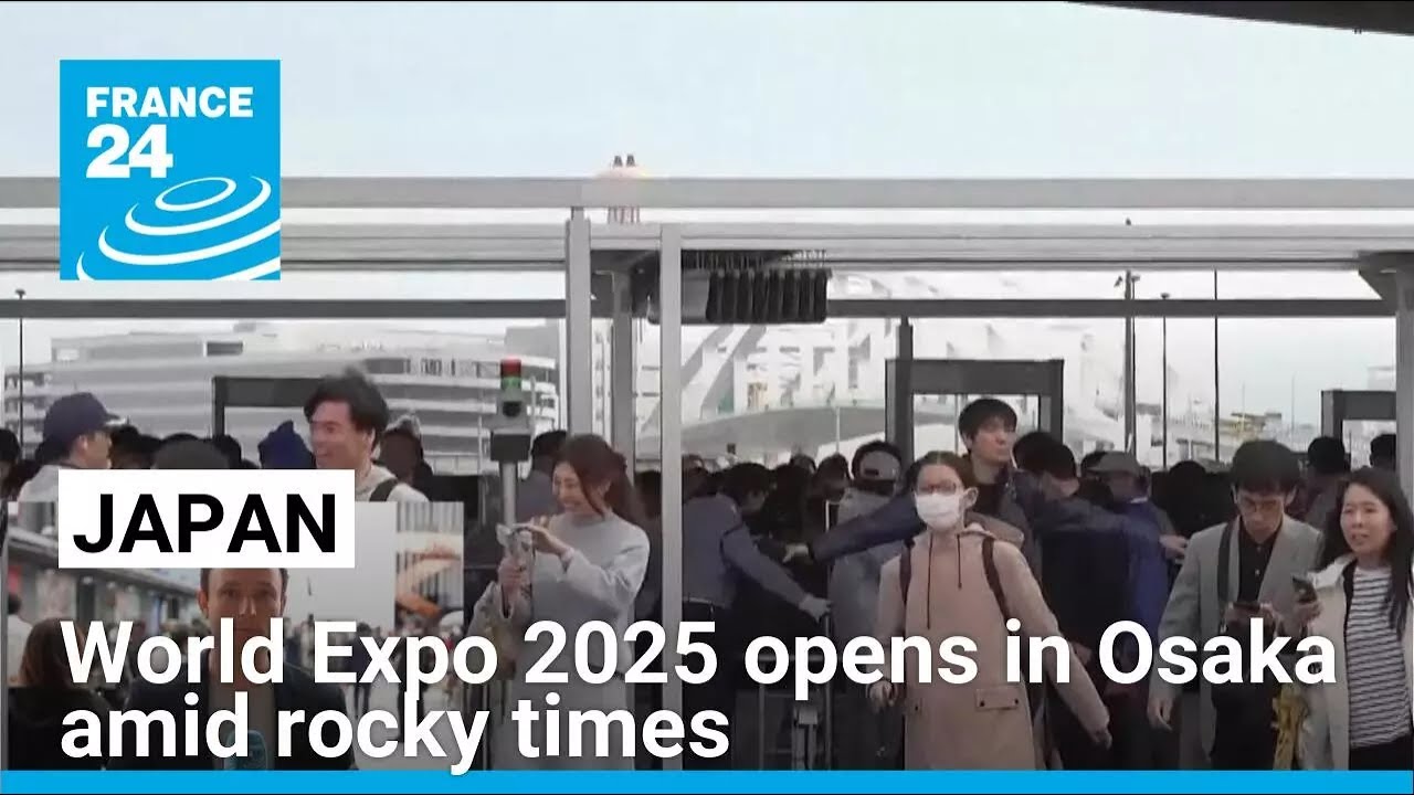 World Expo 2025 opens in Japan amid rocky times • FRANCE 24 English