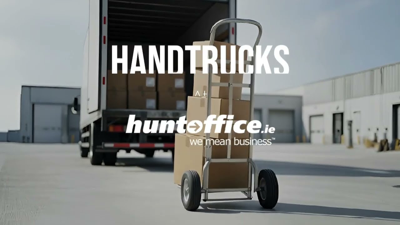 Heavy-Duty Hand Trucks & Trolleys | Move Smarter with Hunt Office Ireland