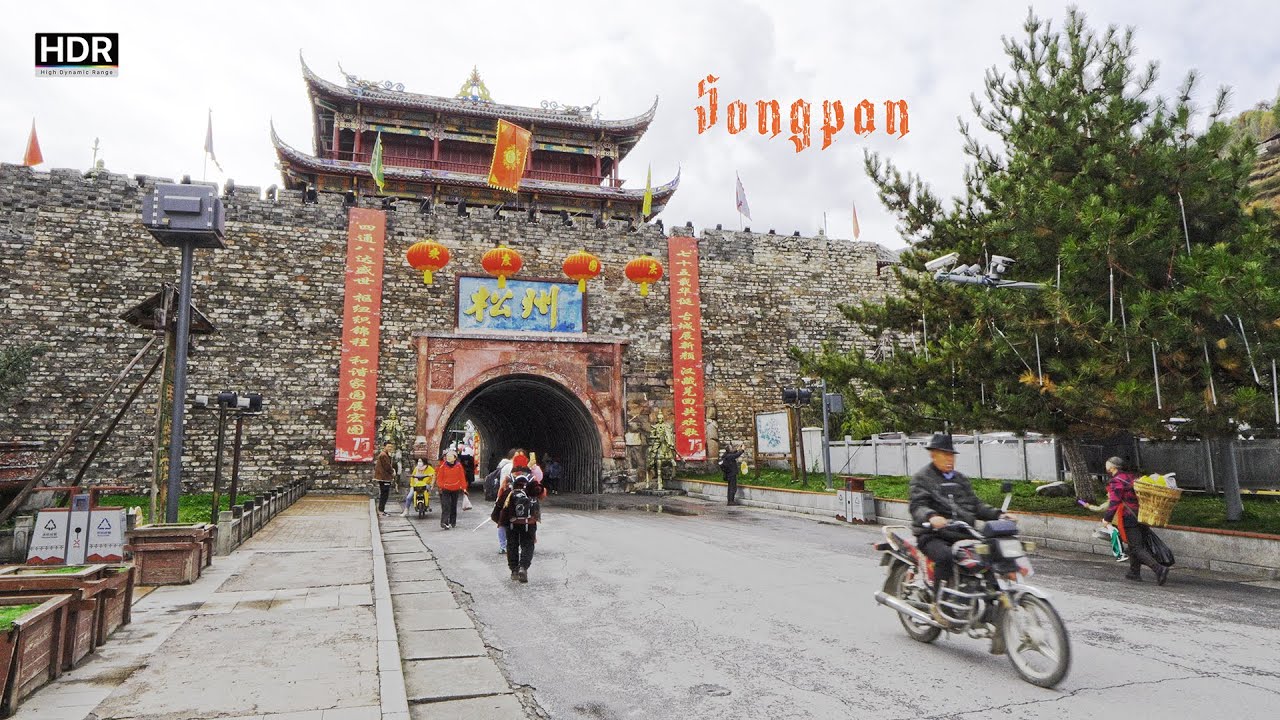 [China] Songpan, ancient town of the Tang Dynasty🇨🇳 4K HDR