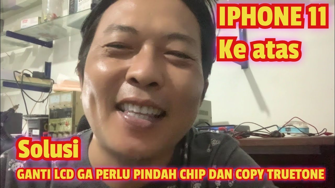 SOLUSI GANTI LCD IPHONE 11 KE ATAS TANPA COPY TRUETONE DAN PINDAH CHIP