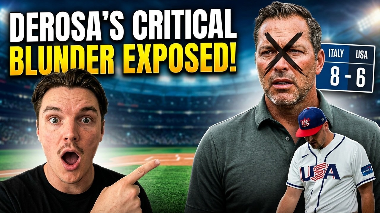 The Critical Errors That Cost Team USA Their Tournament Spot—Mark DeRosa's Blunder Exposed