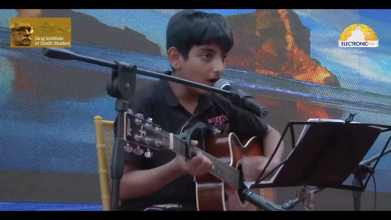 Janib Soomro Sings Raag Kaafi Raat Bhi Menhara Utha | 4th Latif Art & Literature Festival 2023