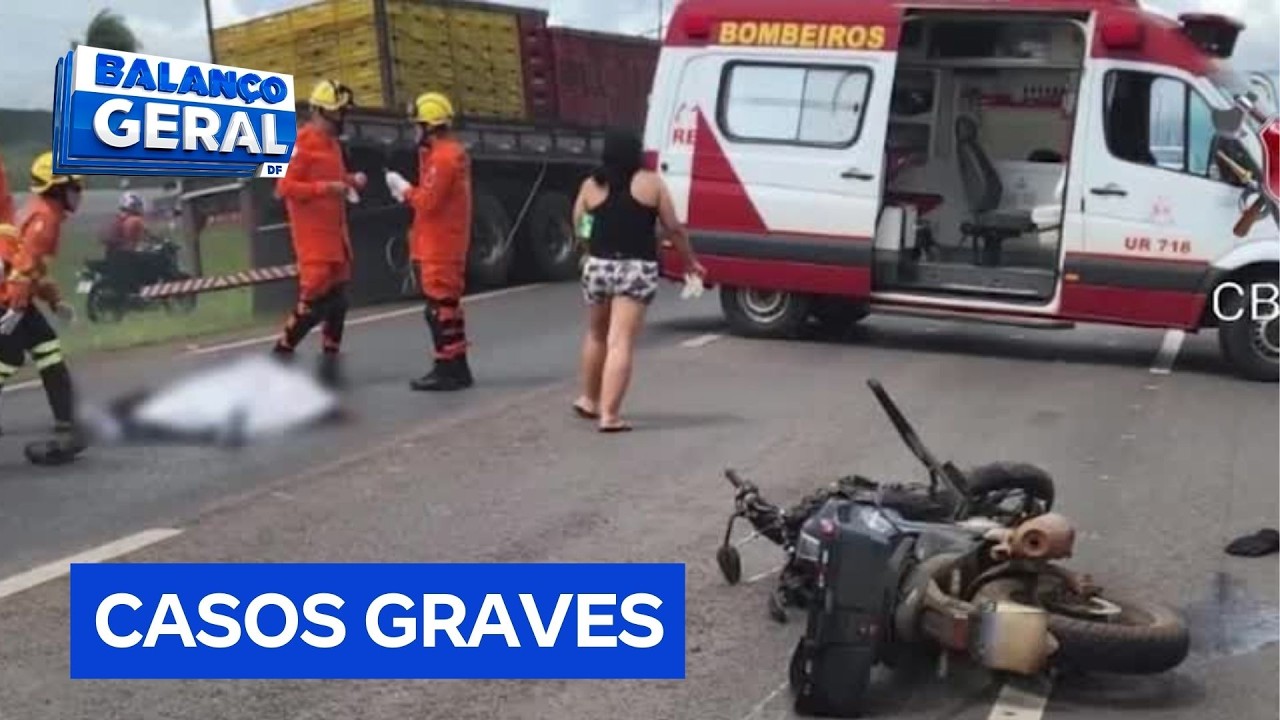 Série de atropelamentos no Distrito Federal gera alerta para motoristas | Balanço Geral DF