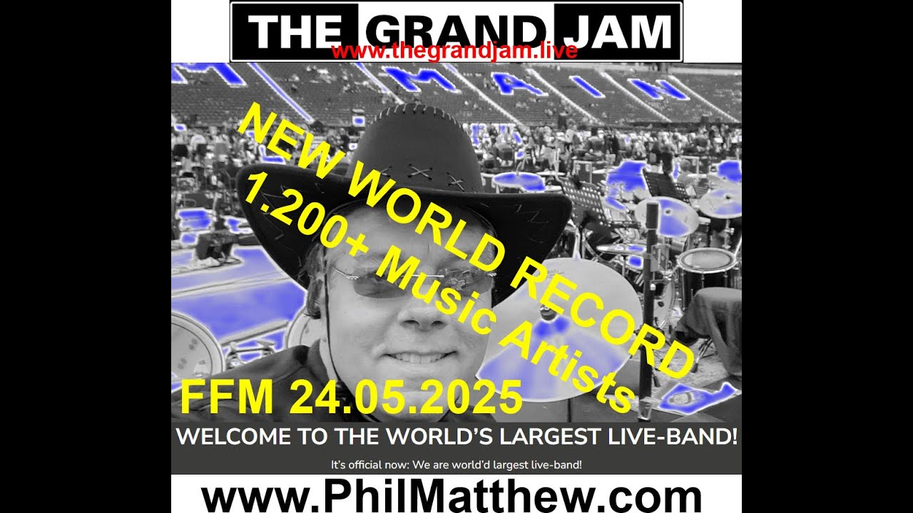 The Grand Jam 2025 Phil Matthew & The Jammers (Live & Headphone Mix) World Record Full Concert-Part1