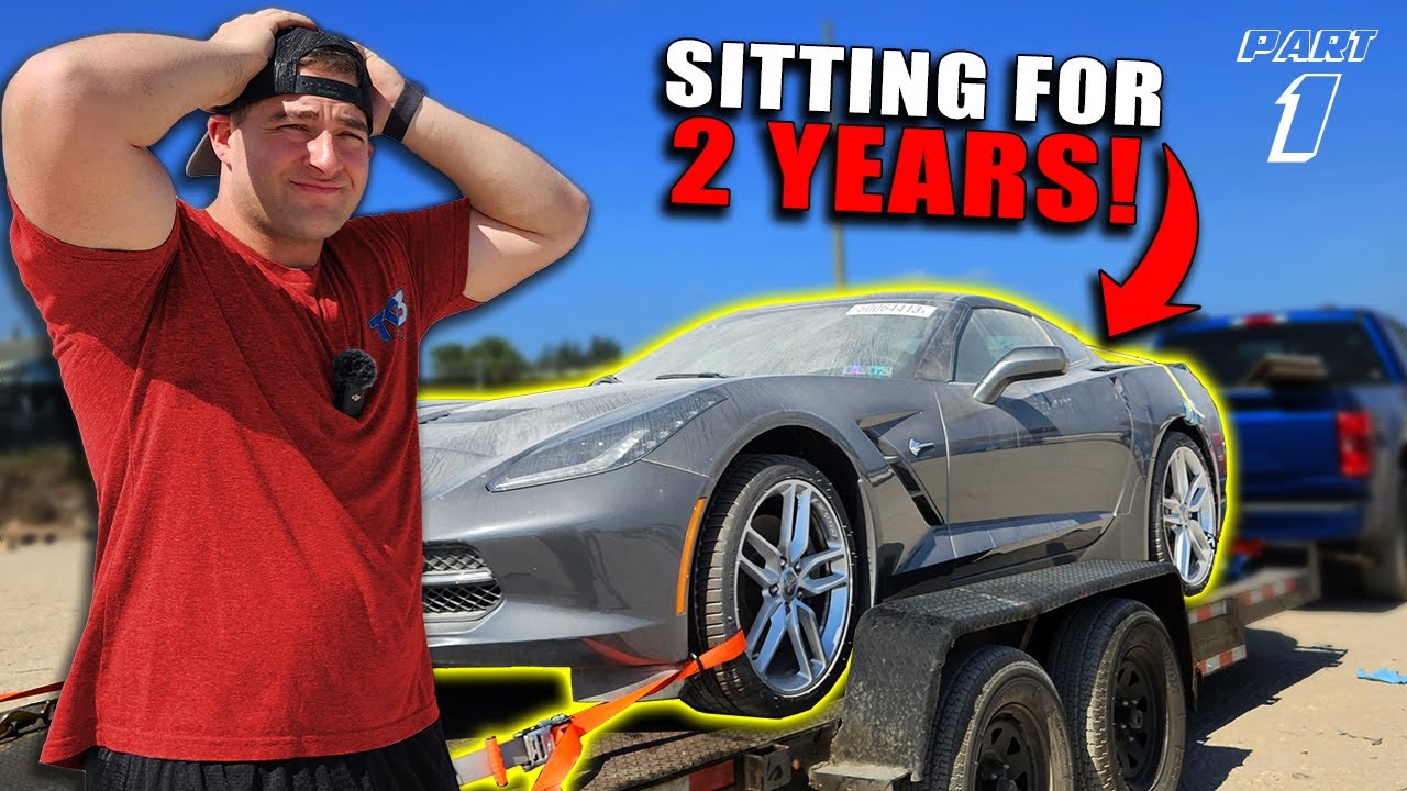 I won a FLOOD DAMAGED Corvette that's been sitting for YEARS... What could go wrong?