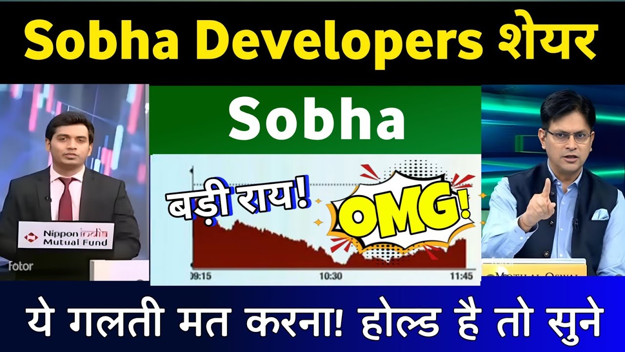 Sobha Share News Today | Sobha Ltd Share News Today | Sobha Share Latest News, analysis today