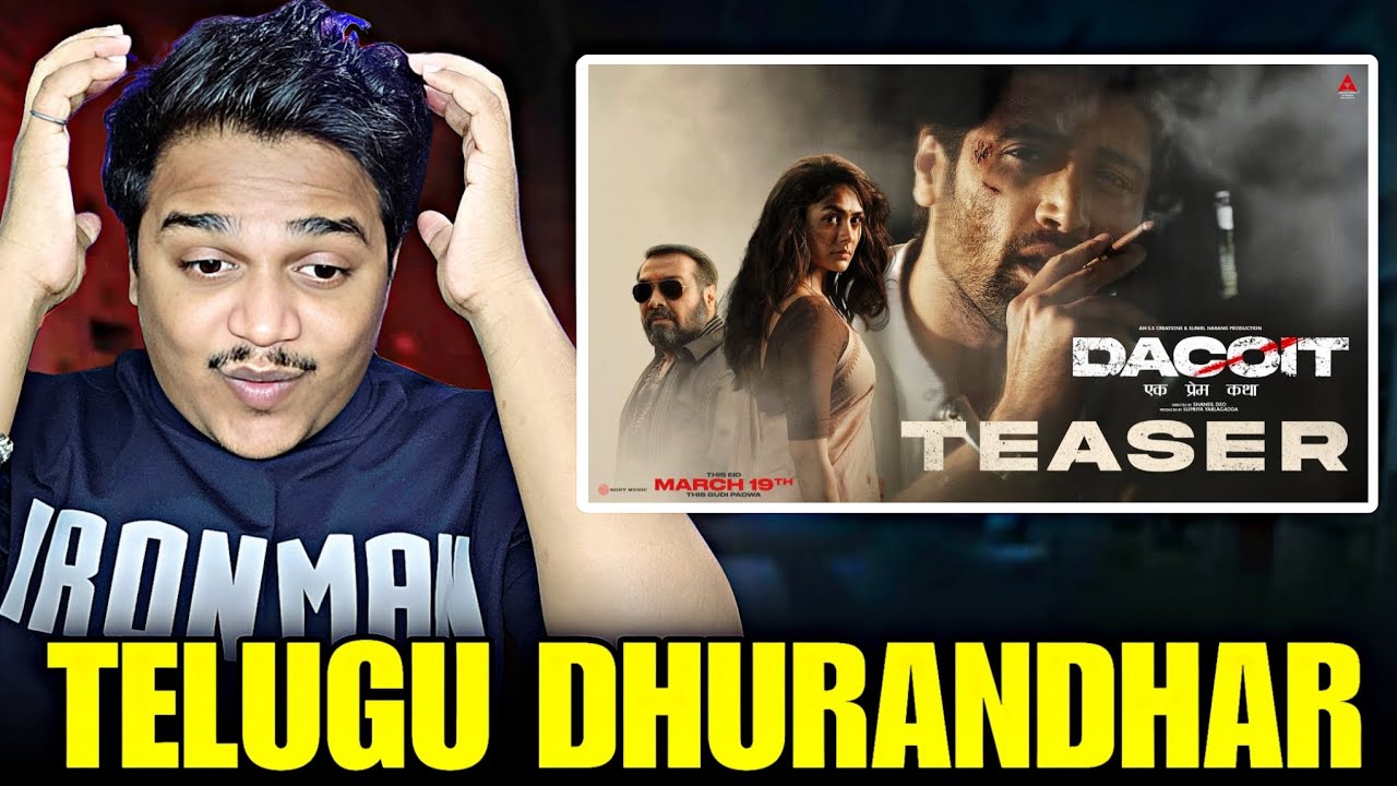 Dacoit Teaser REACTION | HINDI