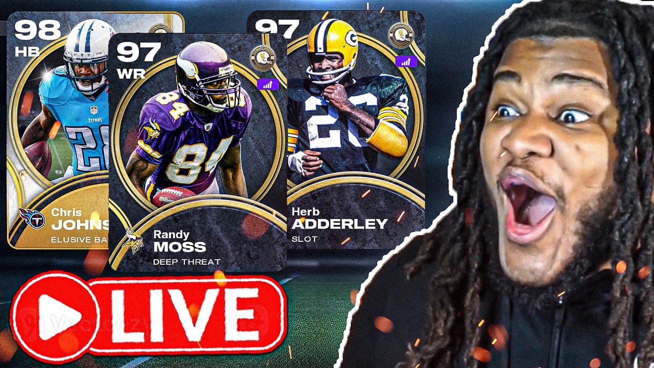 MOSS! PACKER LEGEND! CJ2K! team builders...... MADDEN 26 ULTIMATE TEAM STREAM! PACKERS THEME TEAM!