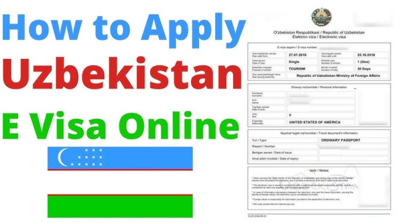 How to Apply Uzbekistan E-Visa