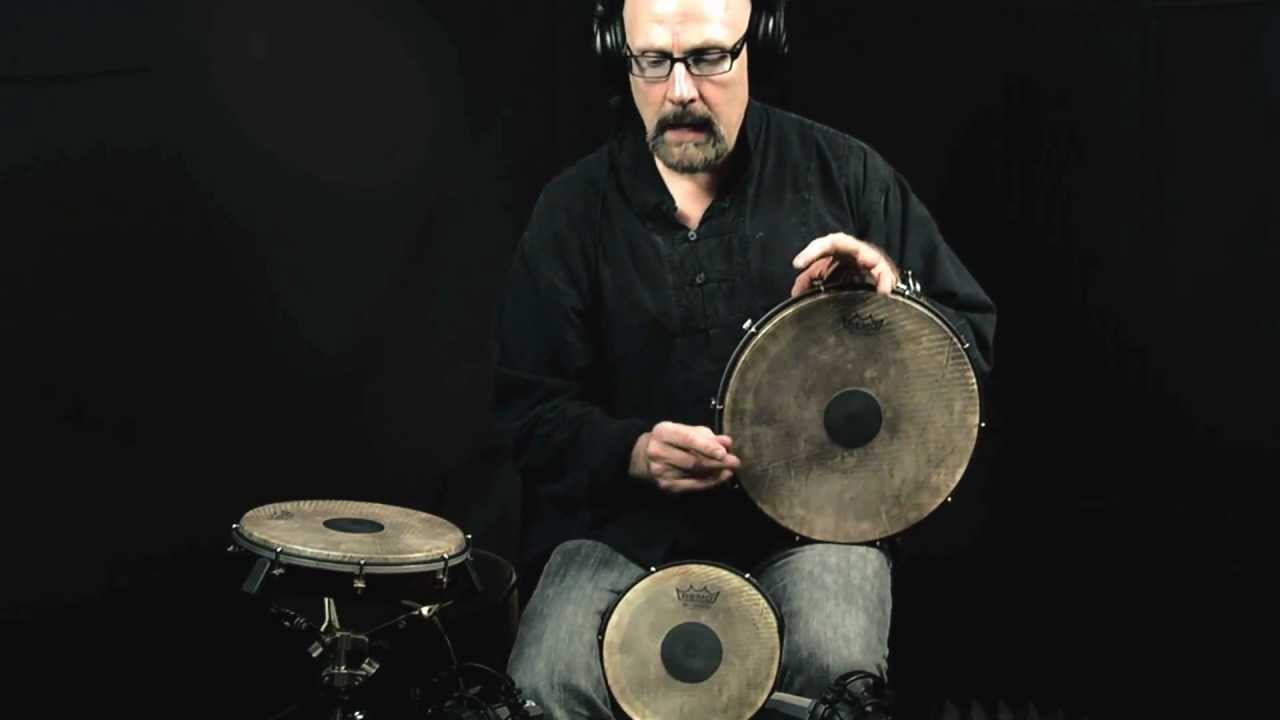 WORLD PERCUSSIONIST: Tom Teasley-REMO TABLATONE SOLO IN 12 BEAT CYCLE