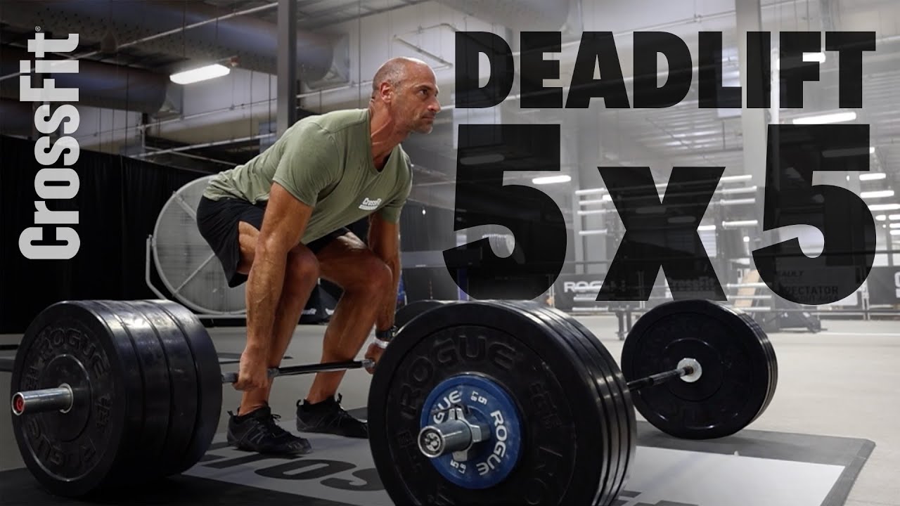 Heavy Deadlifts 5x5 WOD Demo: 220831