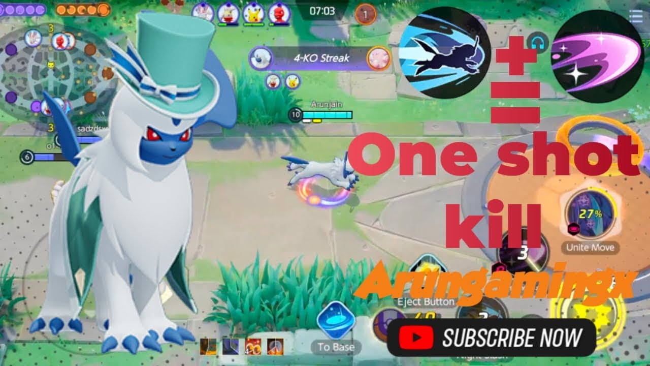 1lakhplus damage 20kills |Absol one shot kill|Absol tips and tricks| 