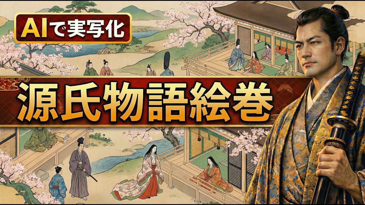 【AIで実写化】源氏物語絵巻