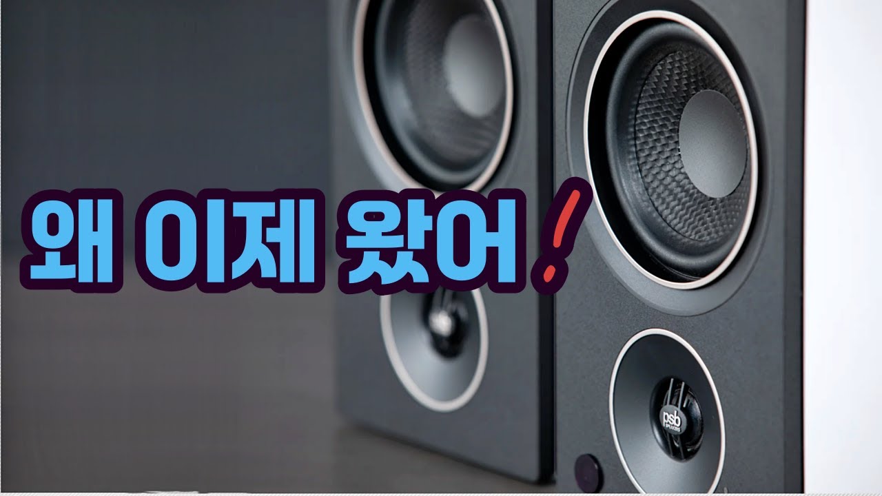 캐나다 PSB 50년 신공으로 특 던져놓은 초저가 액티브 스피커! 알파 AM3 & AM5