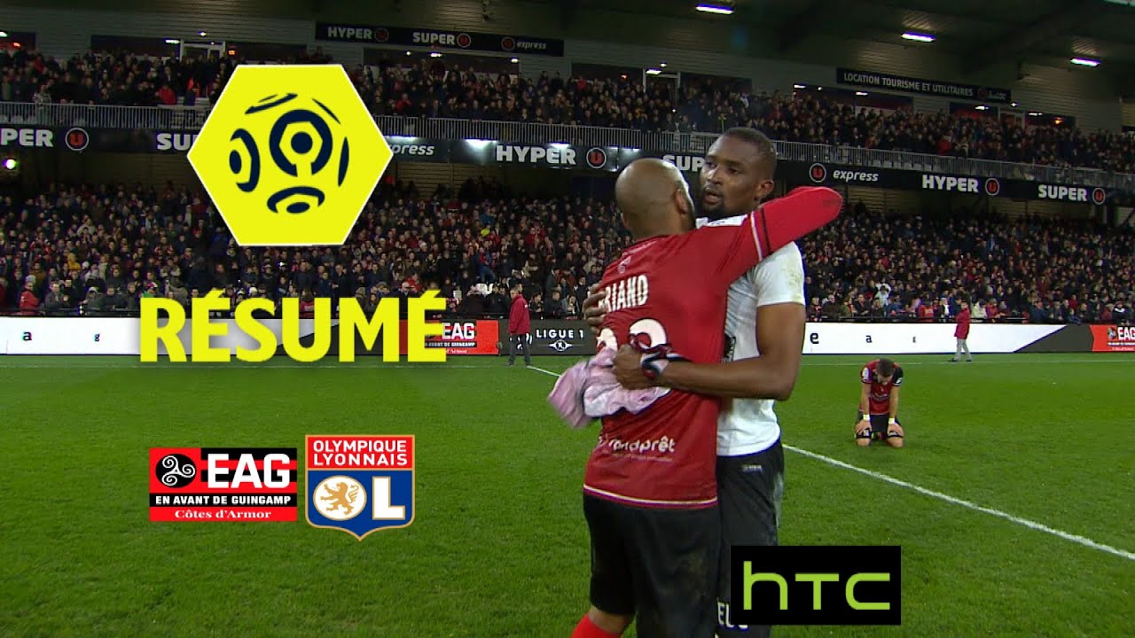 EA Guingamp - Olympique Lyonnais (2-1)  - Résumé - (EAG - OL) / 2016-17