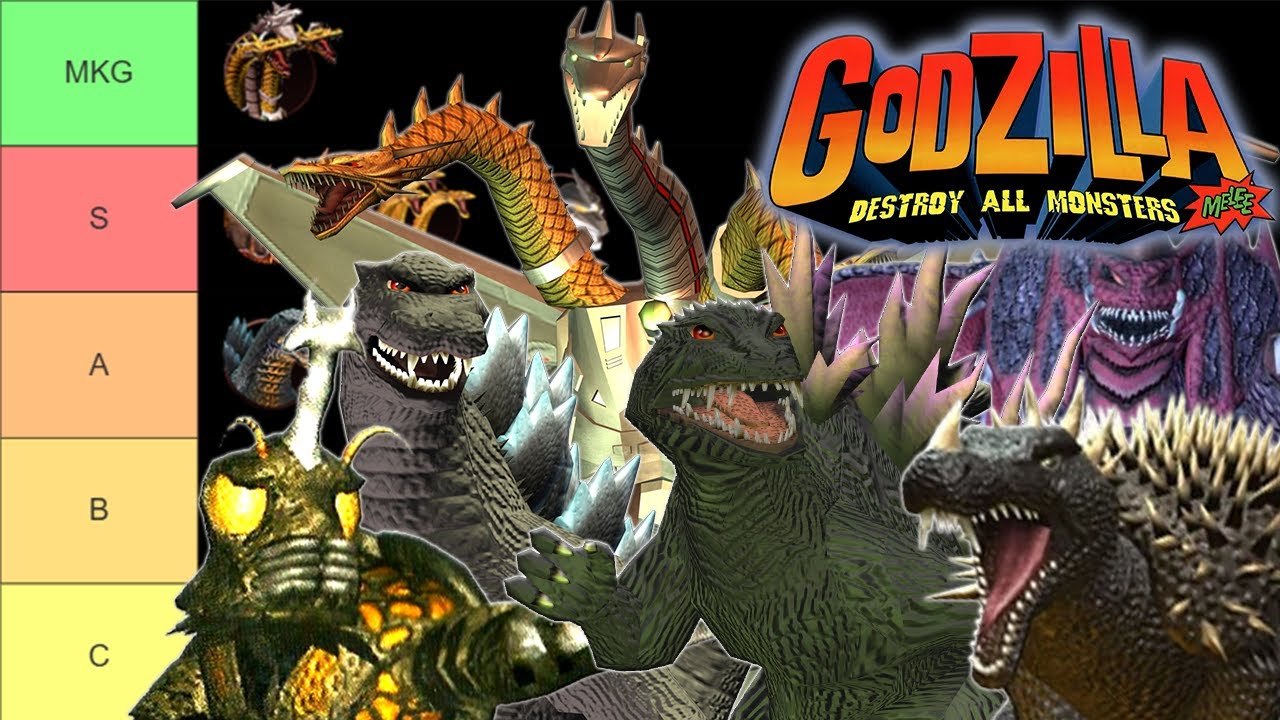 Ranking EVERY Kaiju in Godzilla: Destroy All Monsters, Melee! (Adventure Mode Nuzlocke)