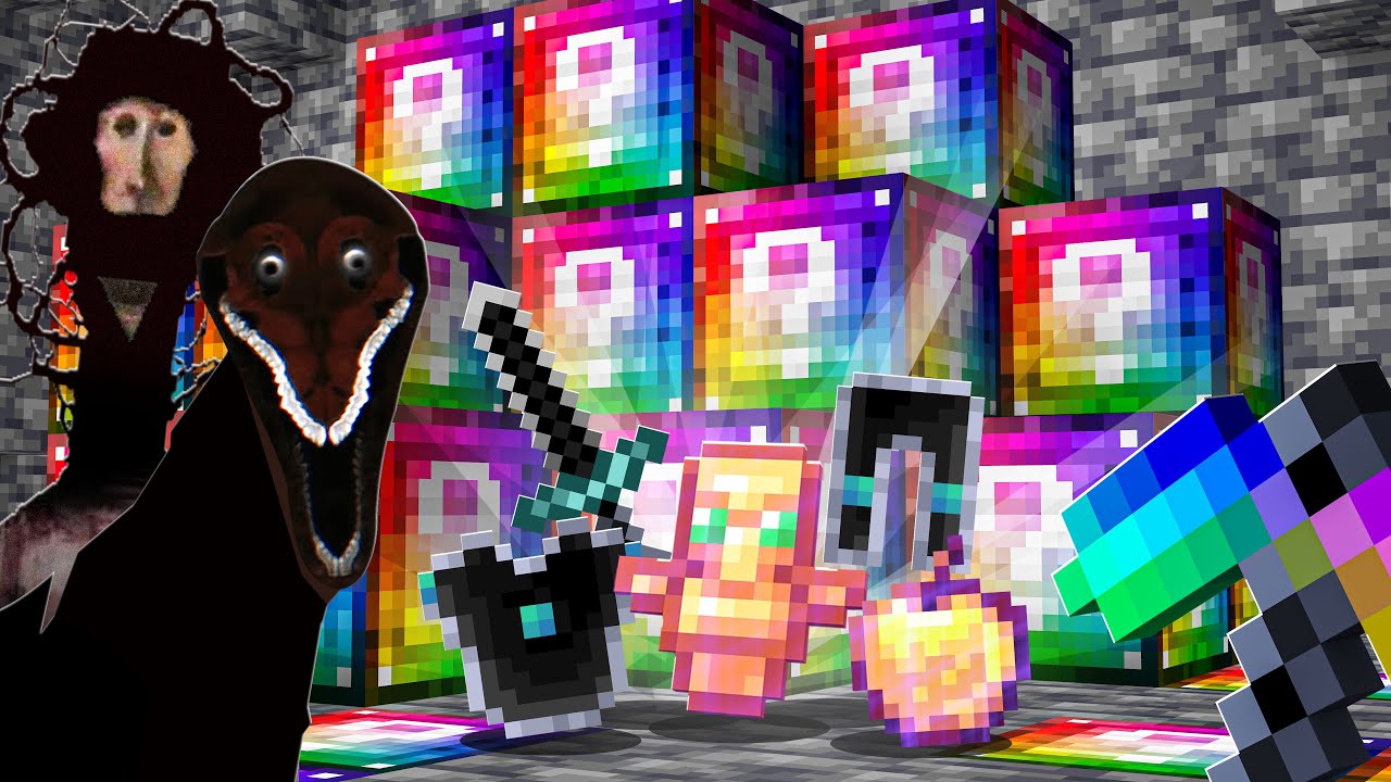 MINÉRIOS SÃO LUCKY BLOCKS DO AVARITIA ULTRA ROUBADOS vs 99 MODS DE TERROR