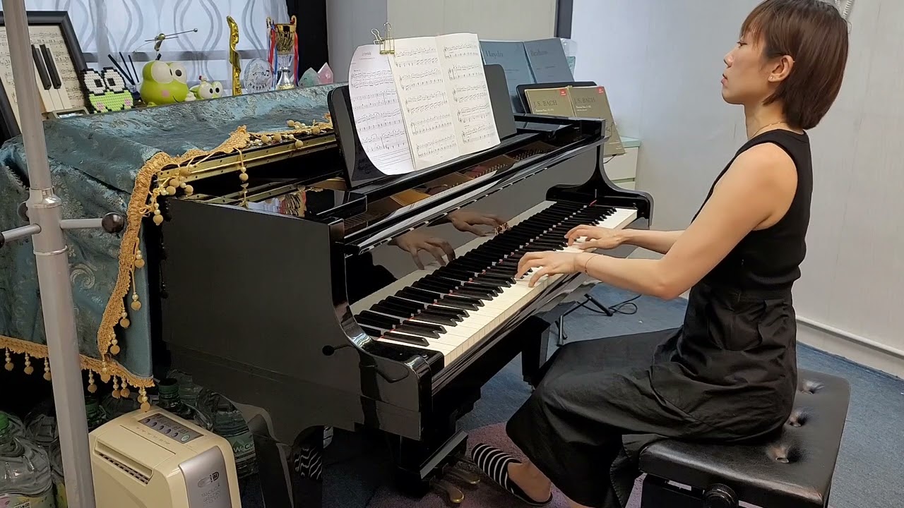 Abrsm grade 5 piano exam A:1 (2025-2026) La tarentelle by Burgmuller 