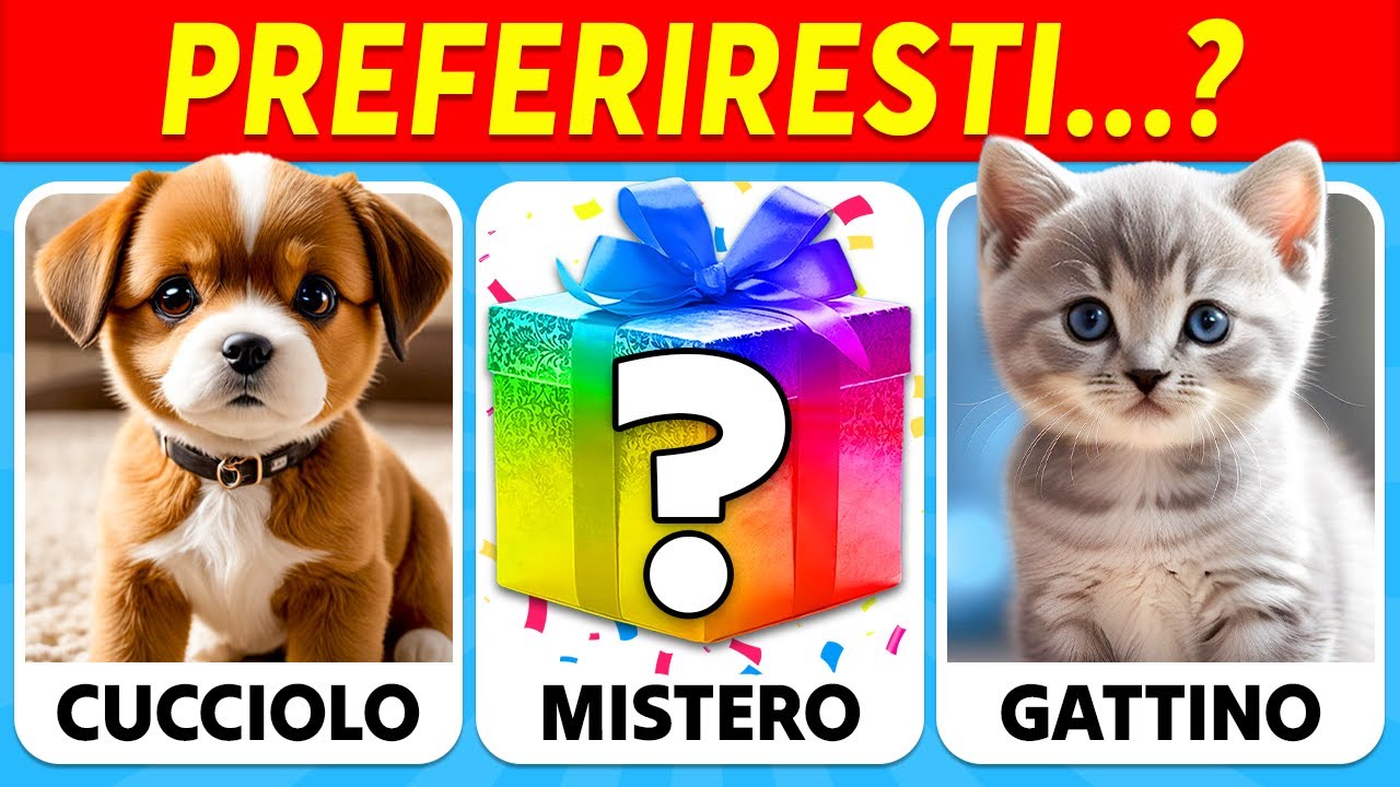 PREFERIRESTI...? Edizione Regalo MISTERO 🎁🎲