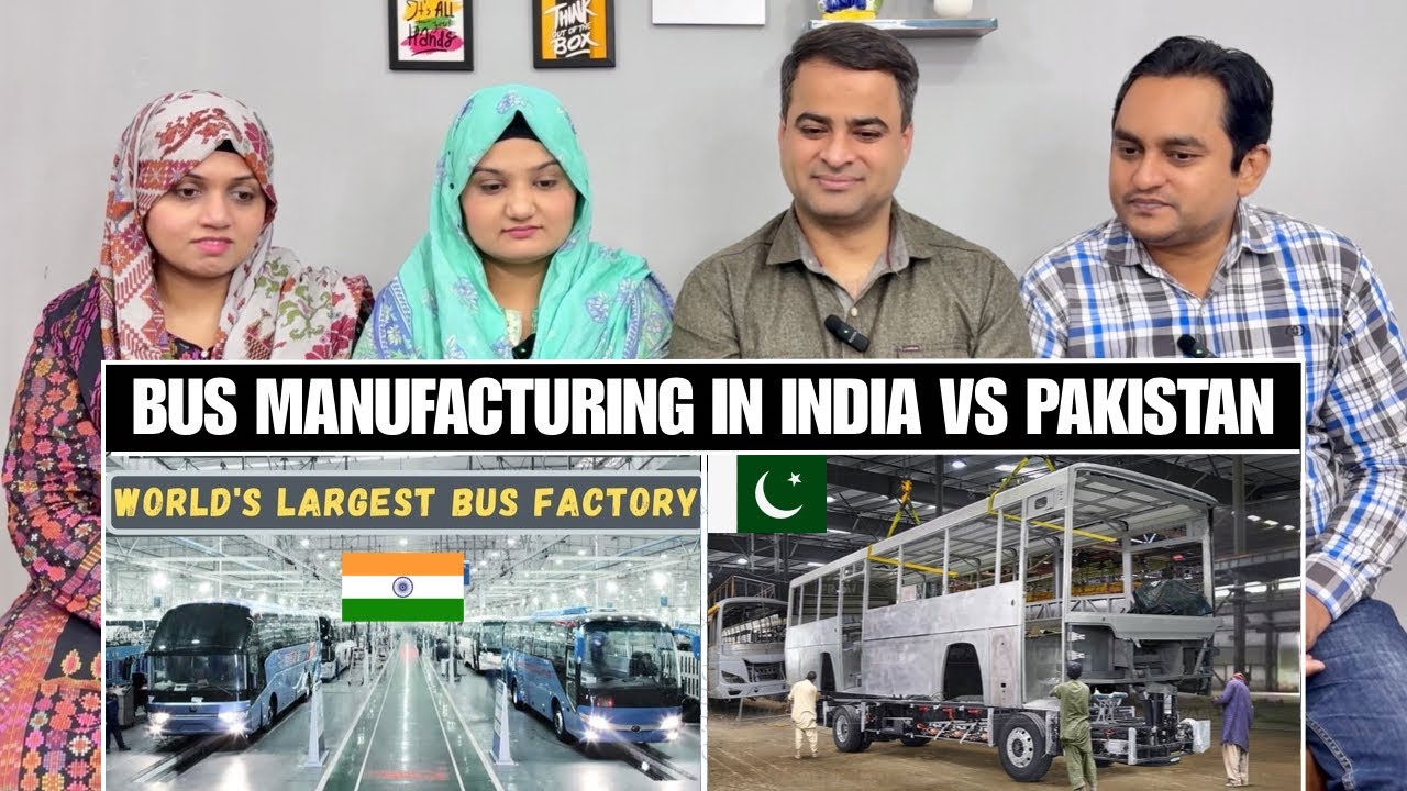 How Buses Manufactured In India Vs How Buses Manufactured In Pakistan | Bus Production | Reaction!!