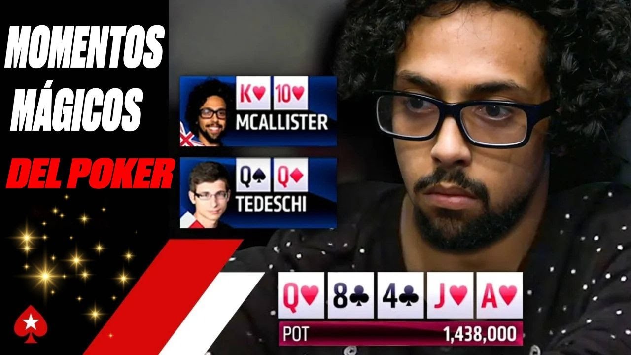 Momentos m&aacute;gicos del poker: Escaleras REALES y de COLOR