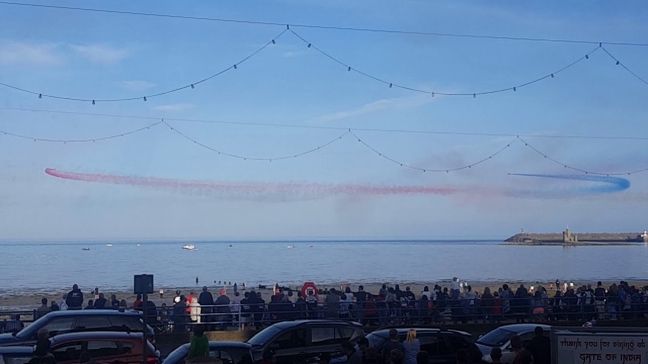 TT 2018: RED ARROWS RAF | ISLE OF MAN 🇮🇲 tEAvEE 🎥 2K
