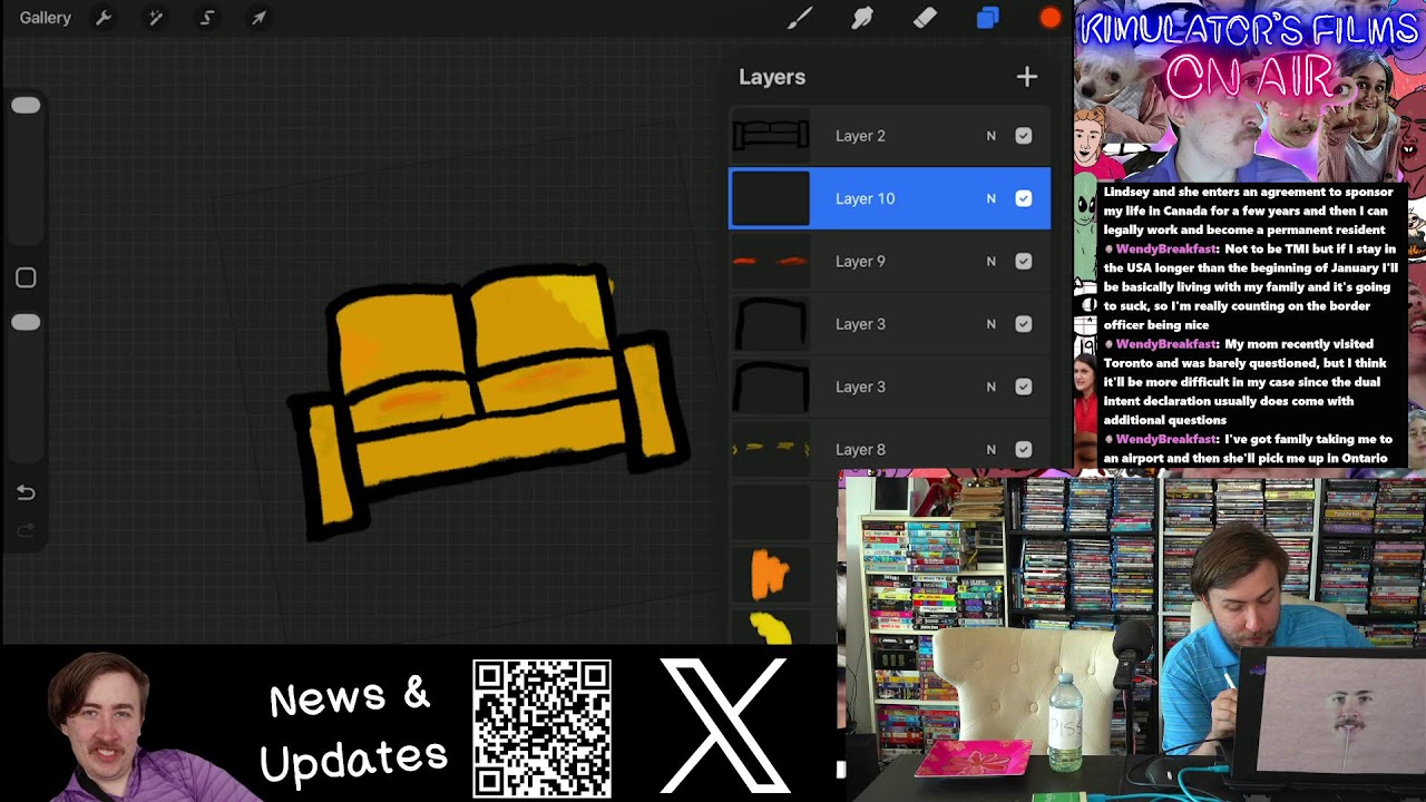 Working on our next game! (Buy The Game, I Have a Gun -Sheesh-Man 2) | Kimulator's Films inc