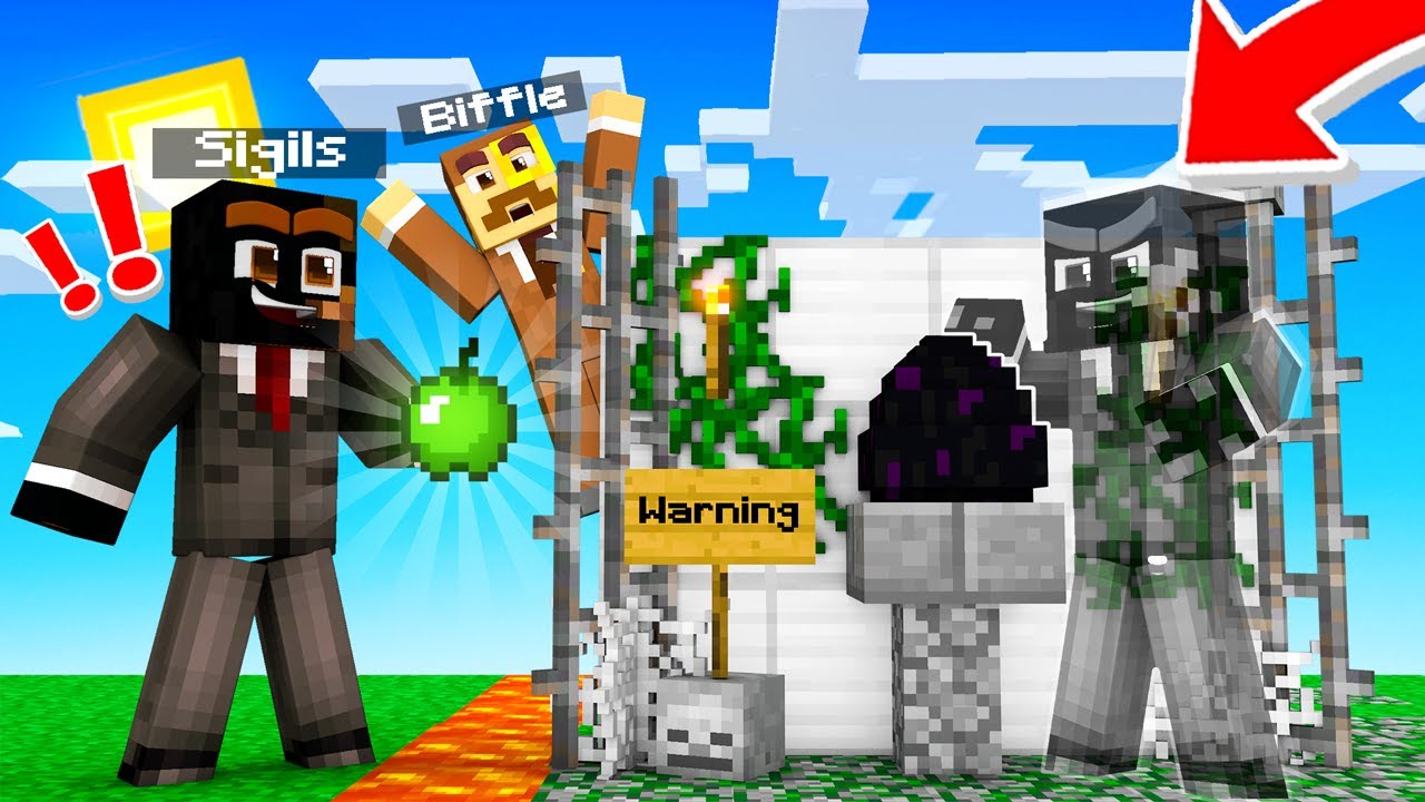 Using a SPECTATOR APPLE to Steal in Minecraft!