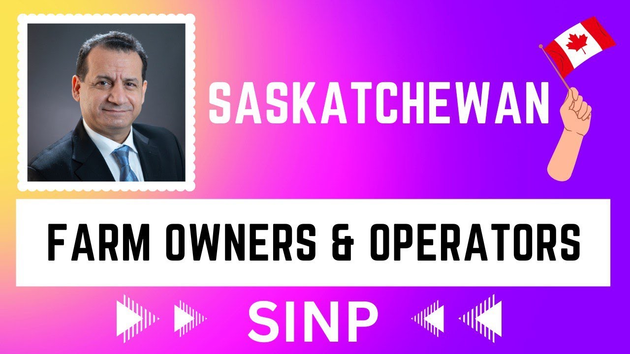Farm Owner & Operator ( Saskatchewan)