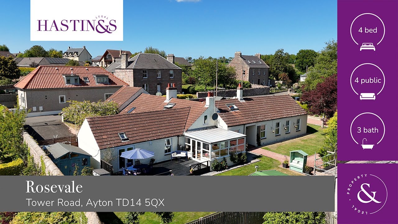 Rosevale, Tower Road, Ayton TD14 5QX - Video Tour