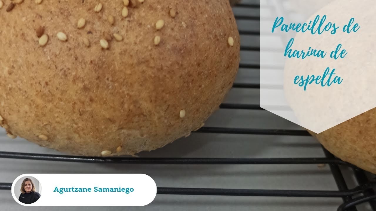 Panecillos de harina de espelta #rapido y #saludable