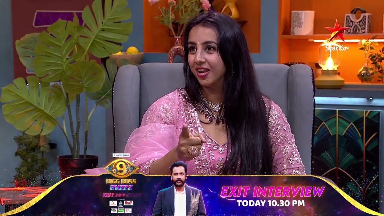 Bigg Boss Buzzz | Sanjana | Exclusive Exit Interview | Sivaji | Star Maa | Star Maa Music