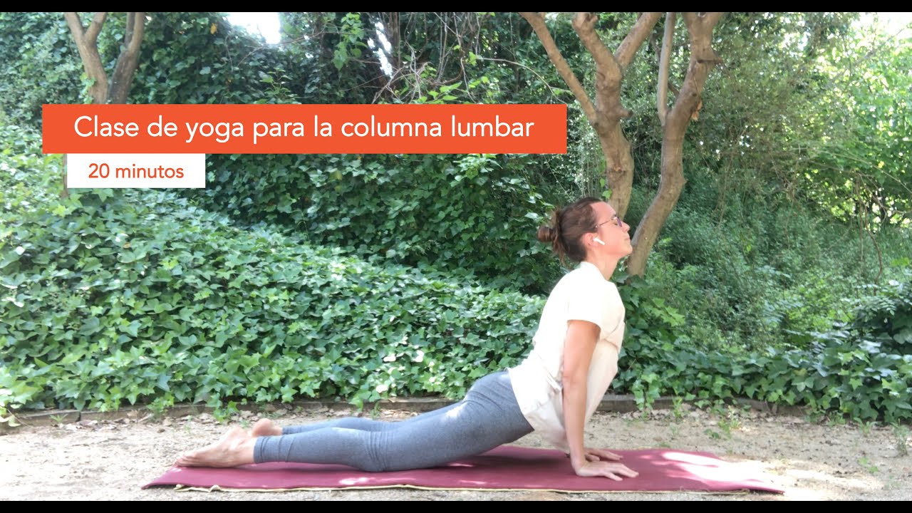 Yoga para una columna lumbar firme y estable - 20 minutos