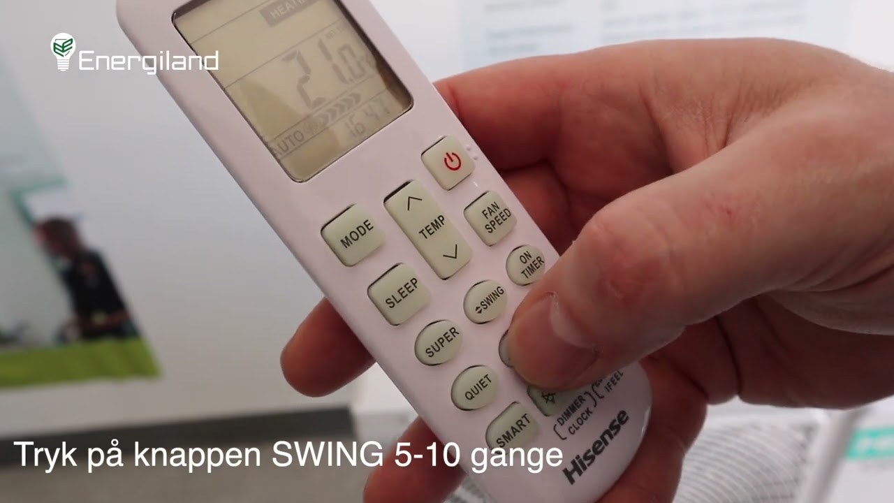 Opsætning af wifi til Hisense Energy Pro, Energy 5 og Energy 7