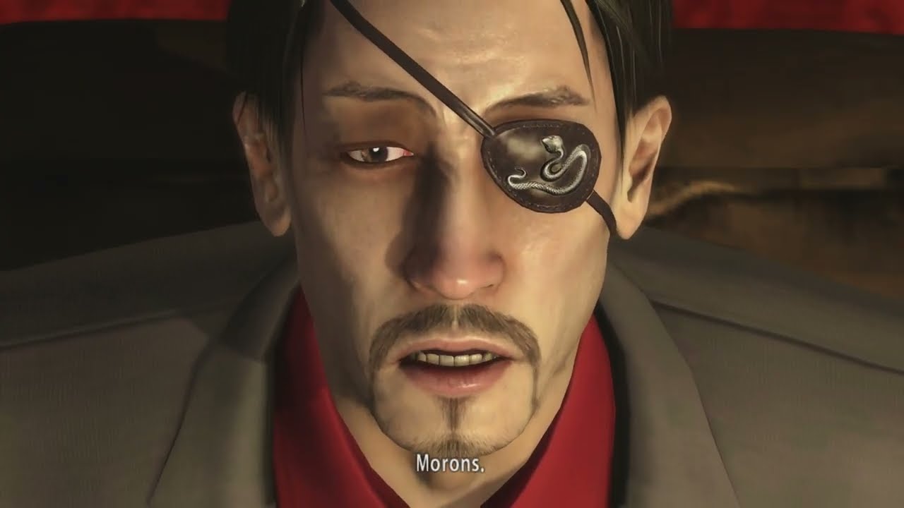 Yakuza 3 - Глава 5 Ёситака Майн, Цуёси Канда, Го Хамазаки, Горо Мадзима, сцена встречи