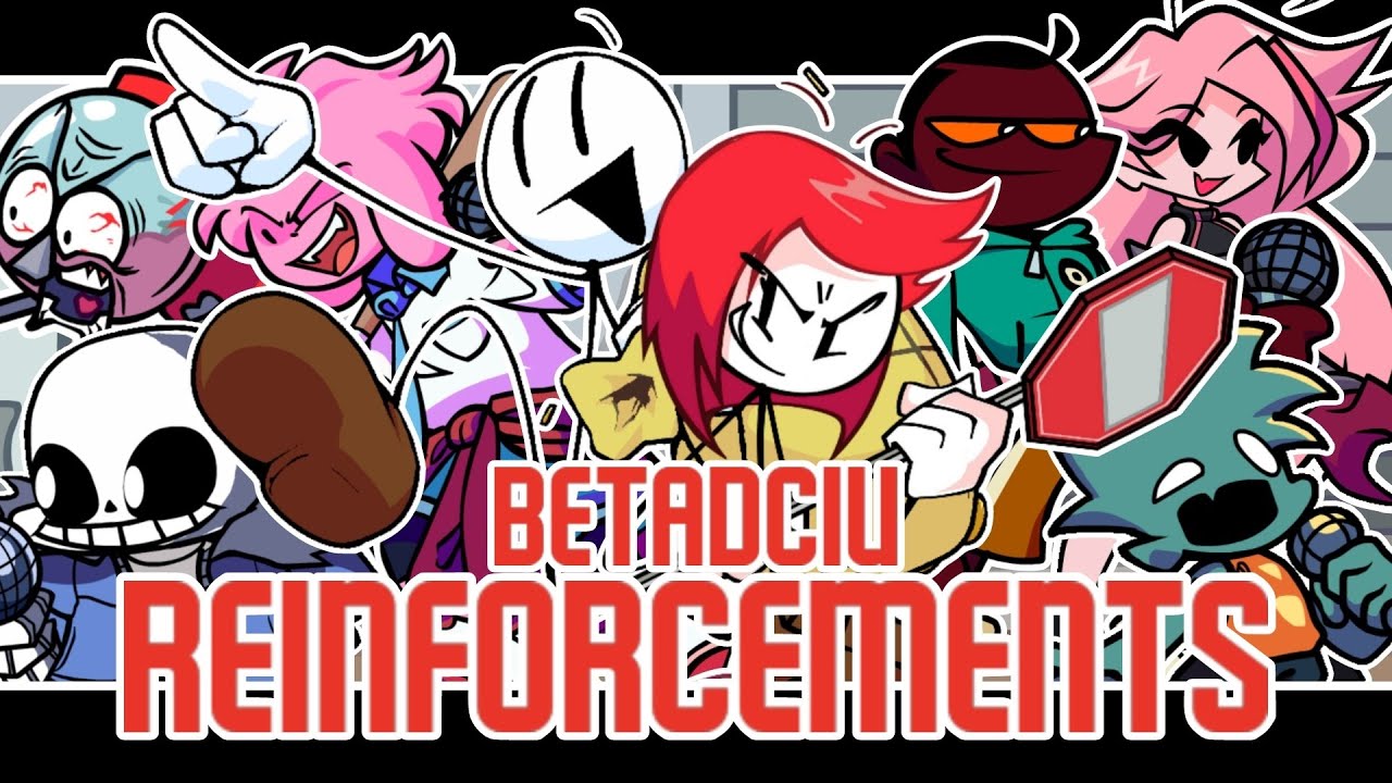 Reinforcements but Everyone sings it | FNF VS Impostor (FNF BETADCIU Cover)