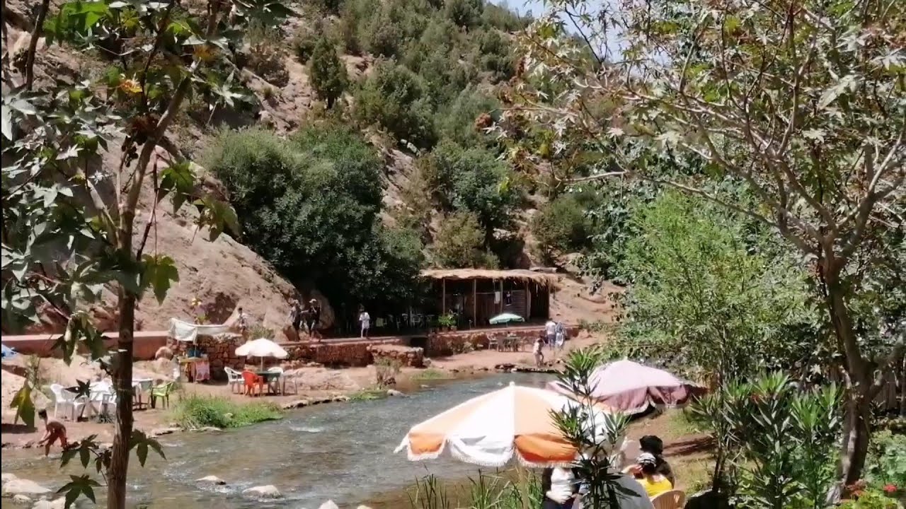 sources des cascades d'ouzoude