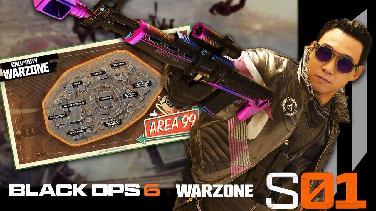 NEW Season 1 BO6 Warzone Update TODAY! | AREA 99 Warzone Gameplay | New Warzone Map Black Ops 6