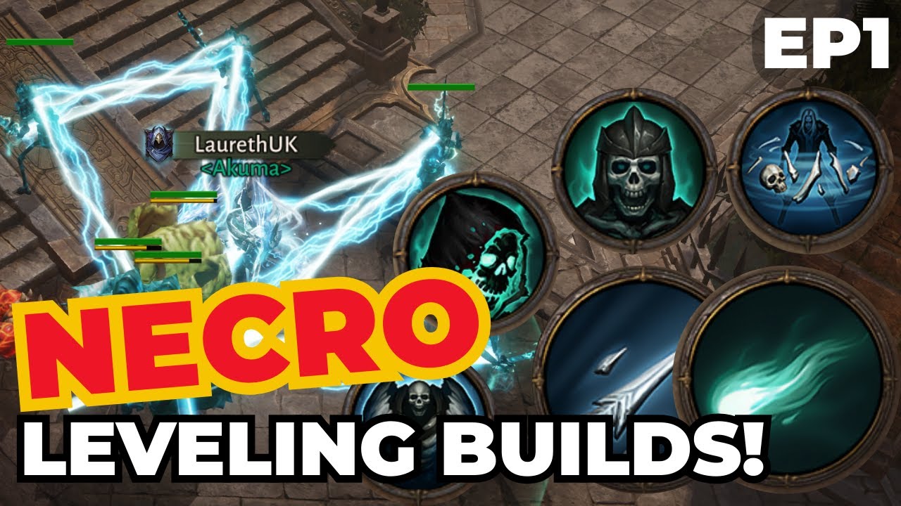 Ep1 | Best Necro Leveling Builds for New Players | Diablo Immortal